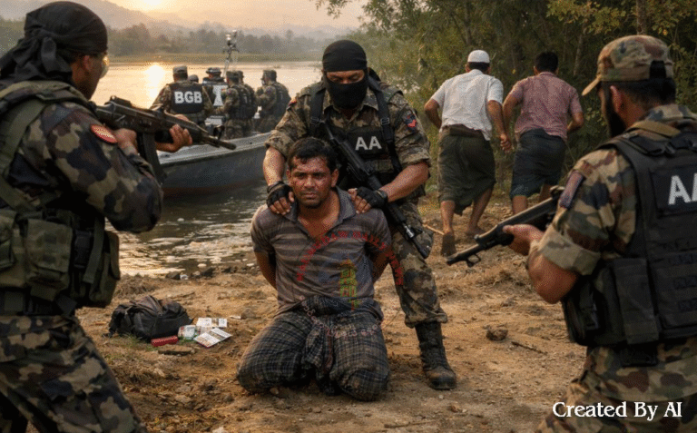 One arrested, two missing after shooting incident involving Rohingya civilians in Maungdaw