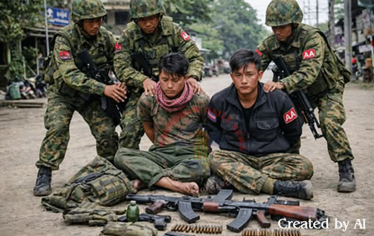 Inside the Arakan Army: Arrest of fleeing fighters exposes strains in discipline and recruitment in Northern Rakhine