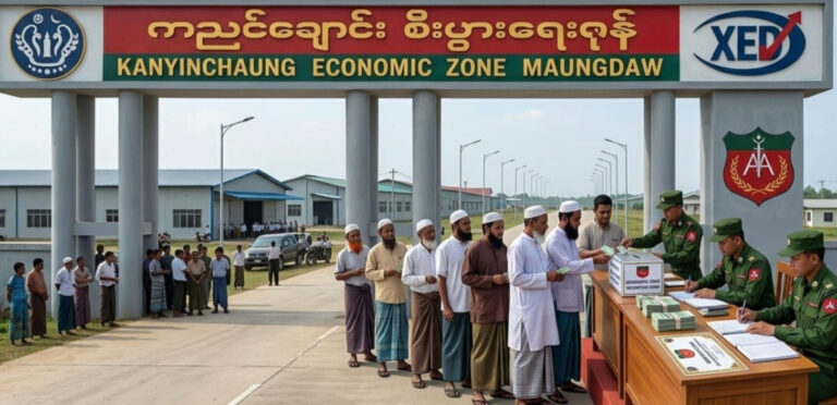 Coercion at the Frontier: Rohingya businessmen targeted in AA-Linked funding drive for border economic zone