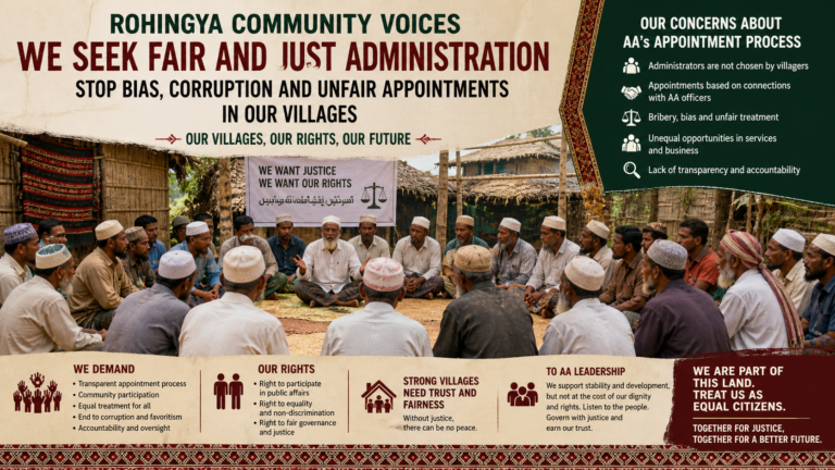 Parallel power and unequal rule: Governance legitimacy under ccrutiny in AA -controlled Maungdaw